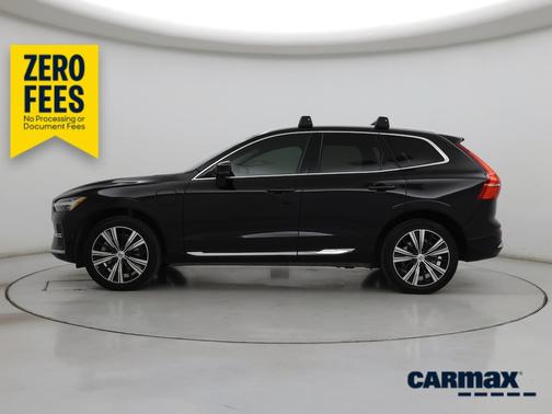Black 2022 Volvo XC60 Recharge Plug-In Hybrid T8 Inscription
