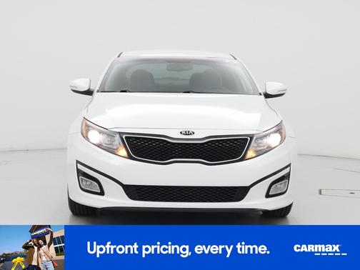 White 2015 Kia Optima LX