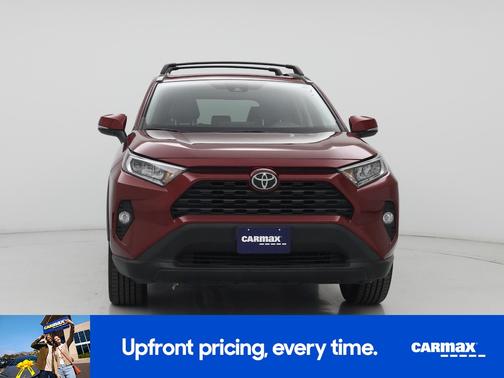 Red 2021 Toyota RAV4 XLE Premium