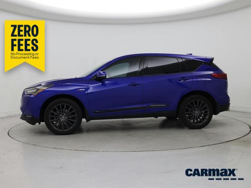 Blue 2024 Acura RDX SH-AWD A-Spec Advance