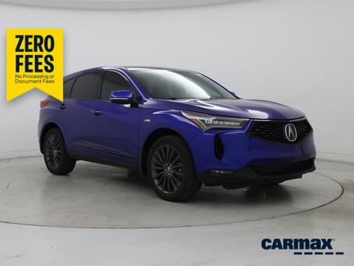 Blue 2024 Acura RDX SH-AWD A-Spec Advance