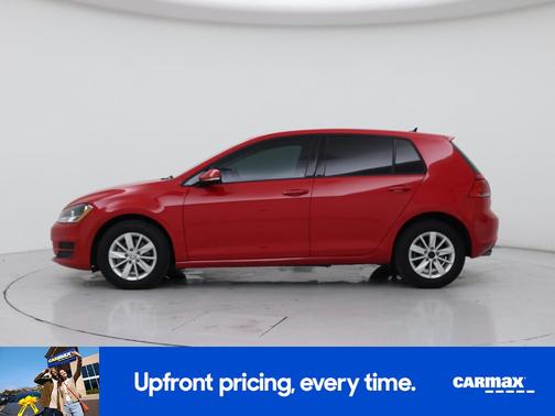 Red 2017 Volkswagen Golf S
