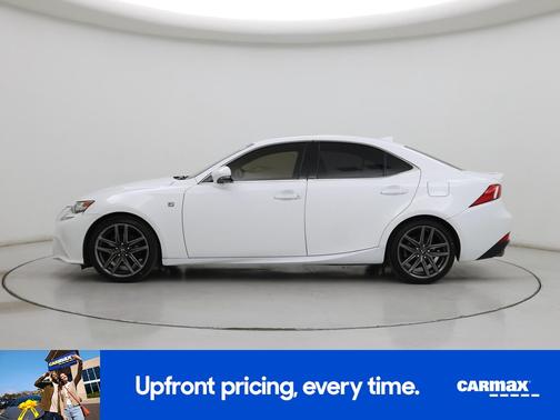 White 2015 Lexus IS 250
