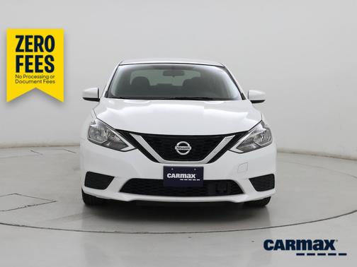 White 2019 Nissan Sentra S