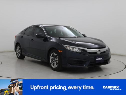 Blue 2018 Honda Civic LX