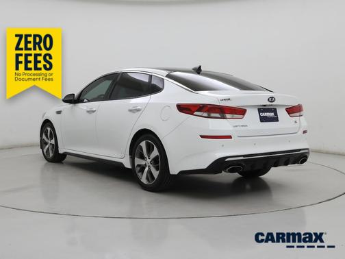 White 2019 Kia Optima S