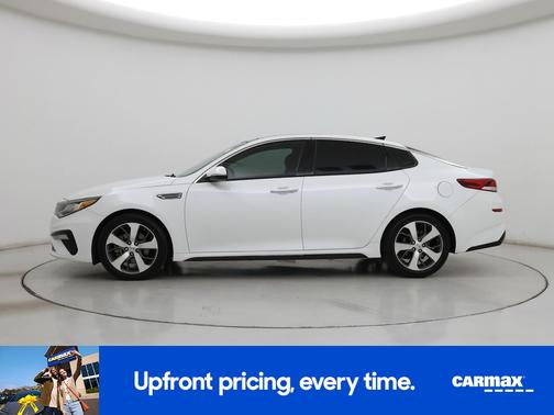 White 2019 Kia Optima S