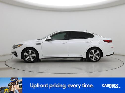 White 2019 Kia Optima S