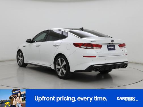 White 2019 Kia Optima S