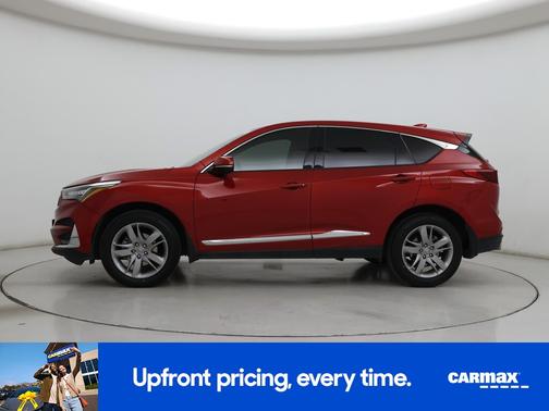 Red 2021 Acura RDX Advance