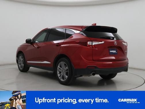 Red 2021 Acura RDX Advance