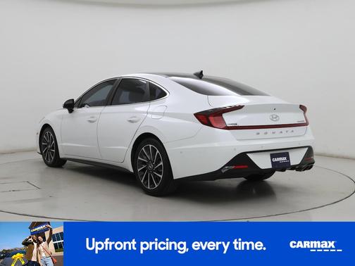 White 2020 Hyundai SONATA Limited