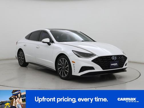White 2020 Hyundai SONATA Limited