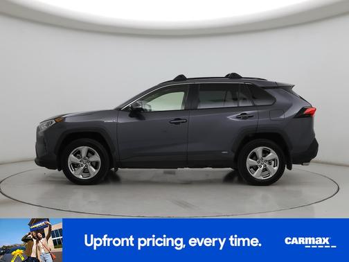 Gray 2021 Toyota RAV4 Hybrid XLE Premium