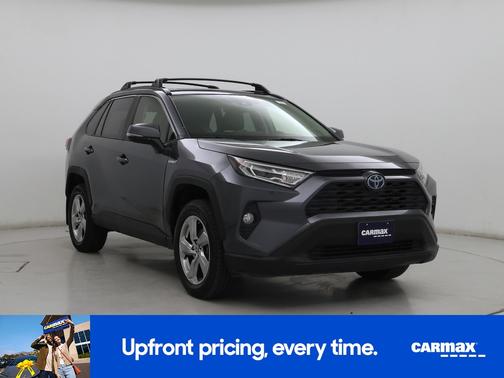 Gray 2021 Toyota RAV4 Hybrid XLE Premium