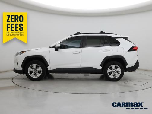 White 2021 Toyota RAV4 XLE