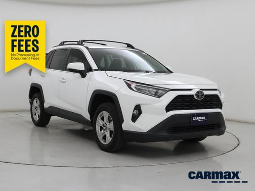 White 2021 Toyota RAV4 XLE