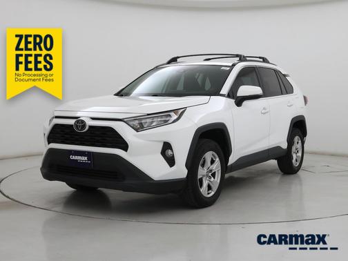 White 2021 Toyota RAV4 XLE