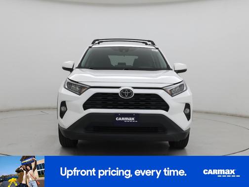 White 2021 Toyota RAV4 XLE