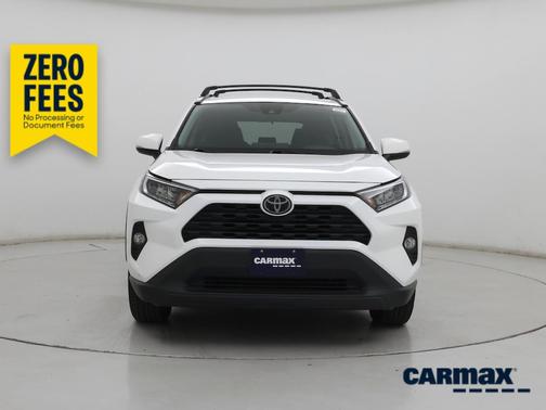 White 2021 Toyota RAV4 XLE