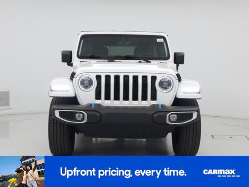 White 2023 Jeep Wrangler 4xe Unlimited Sahara