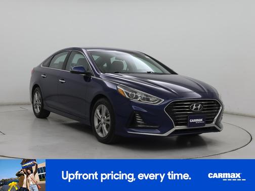 Blue 2018 Hyundai SONATA SEL