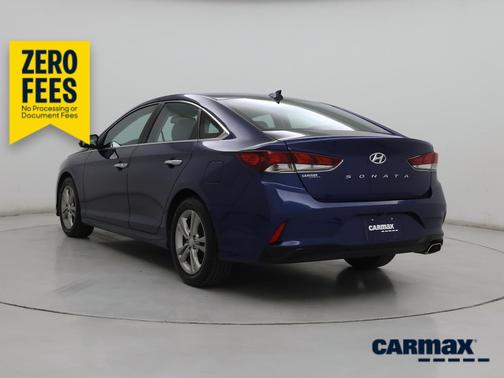 Blue 2018 Hyundai SONATA SEL