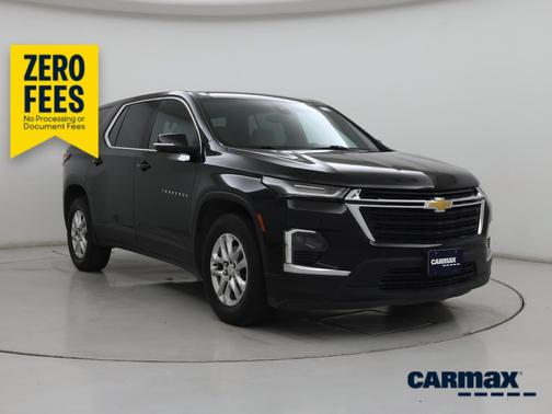 Black 2023 Chevrolet Traverse LS