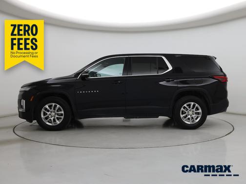 Black 2023 Chevrolet Traverse LS