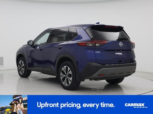 Blue 2021 Nissan Rogue SV