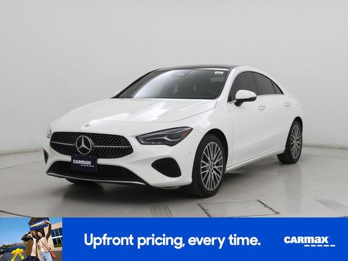 White 2025 Mercedes-Benz CLA 250