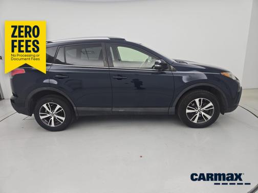 Blue 2018 Toyota RAV4 XLE