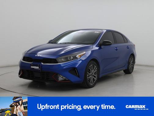 Blue 2022 Kia Forte GT-Line