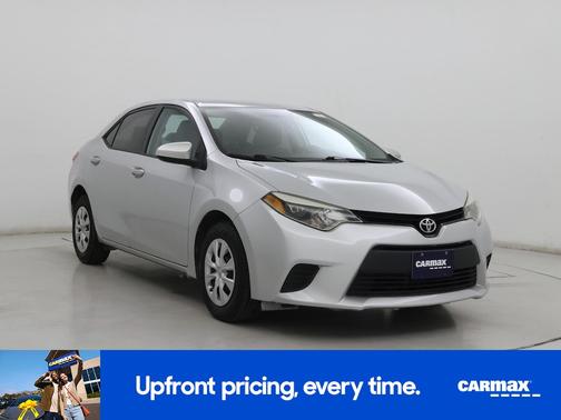 Silver 2016 Toyota Corolla L