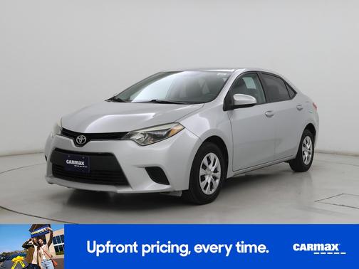 Silver 2016 Toyota Corolla L