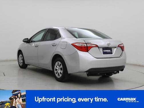 Silver 2016 Toyota Corolla L