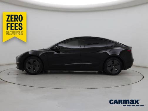 Black 2023 Tesla Model 3