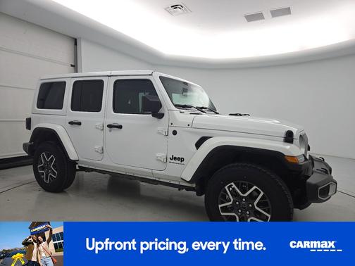 White 2025 Jeep Wrangler Sahara