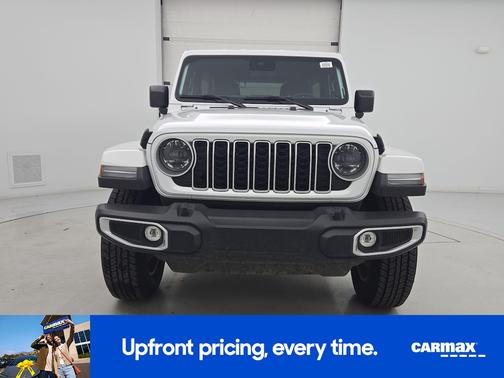 White 2025 Jeep Wrangler Sahara