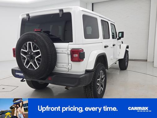 White 2025 Jeep Wrangler Sahara