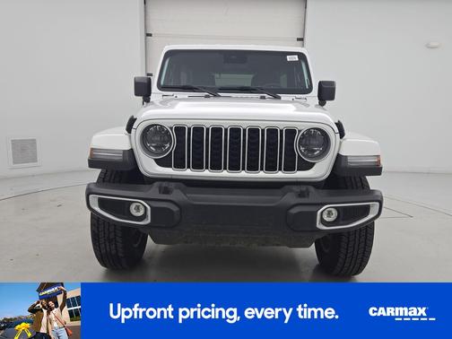 White 2025 Jeep Wrangler Sahara