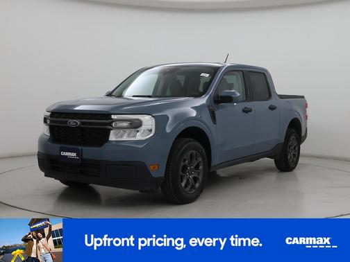 Blue 2022 Ford Maverick XLT