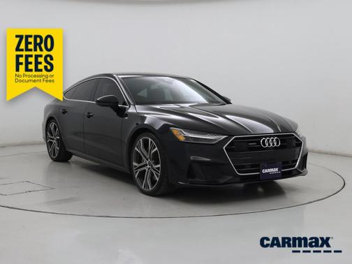 Black 2021 Audi A7 Prestige