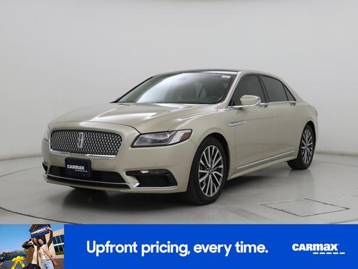 Gold 2017 Lincoln Continental Select