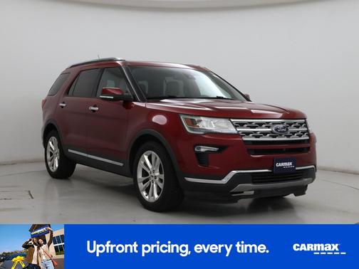 Burgundy 2018 Ford Explorer Limited