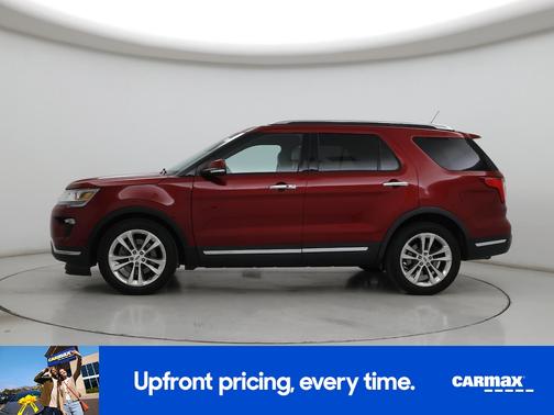 Burgundy 2018 Ford Explorer Limited
