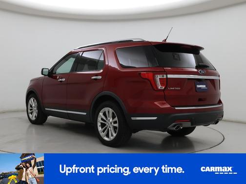 Burgundy 2018 Ford Explorer Limited