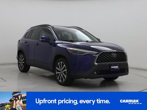 Blue 2022 Toyota Corolla Cross XLE