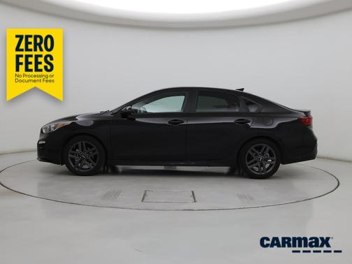 Black 2021 Kia Forte GT-Line