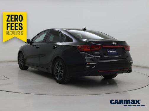 Black 2021 Kia Forte GT-Line